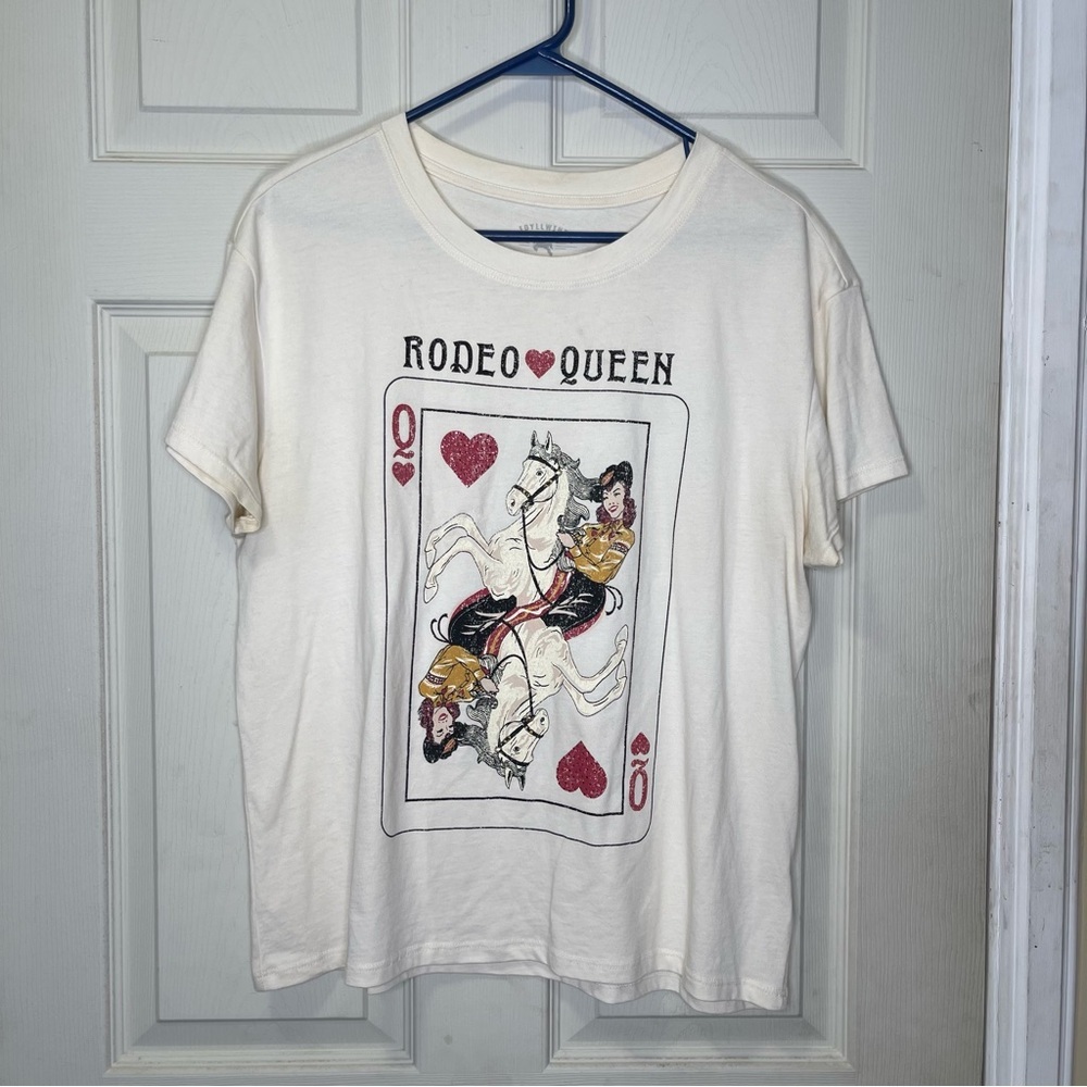 Idyllwind Rodeo Queen Of Hearts T-Shirt Sz M